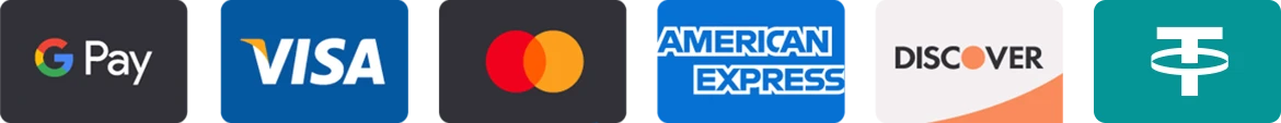 Accepted payment methods